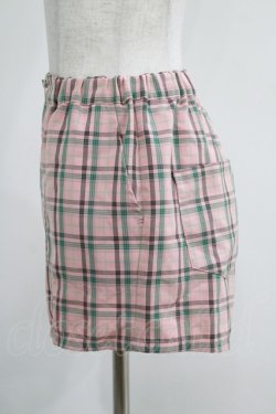 画像2: Candy Stripper / COZY CHECK SHORTパンツ 2 ピンクベージュ H-25-05-03-1027-PU-PA-KB-ZH
