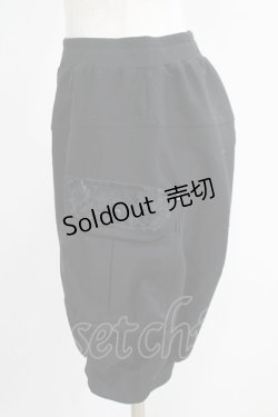 画像2: Qutie Frash / サイドポケットミリタリーパンツ  黒 H-25-05-03-1031-QU-PA-KB-ZH