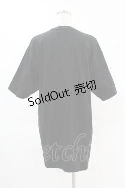 画像2: LISTEN FLAVOR / 猫耳クリームソーダTシャツ  黒 H-25-05-04-032-PU-TO-KB-ZH