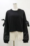 KILL STAR / Ray Crop Sweater XXL ブラック H-25-05-04-1048-SL-TO-KB-ZH