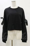 KILL STAR / Ray Crop Sweater XXL ブラック H-25-05-04-1049-SL-TO-KB-ZH
