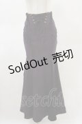 Ozz oneste / 百鬼夜行マーメイドスカート F 紫 H-25-05-04-1050-OO-SK-KB-ZH