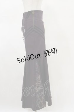 画像3: Ozz oneste / 百鬼夜行マーメイドスカート F 紫 H-25-05-04-1050-OO-SK-KB-ZH