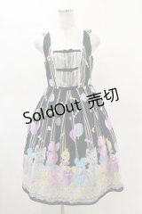 Emily Temple cute / Fancy KIDSノースリーブワンピース  ブラック H-25-05-04-1053-ET-OP-KB-ZH