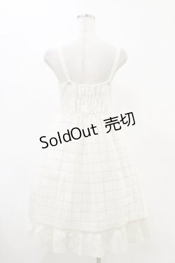 画像2: Emily Temple cute / チーフフリルノースリーブワンピース  アイボリー H-25-05-04-1055-ET-OP-KB-ZH
