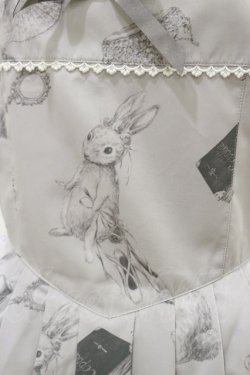 画像4: Emily Temple cute / principal bunnyキャミソールワンピース  グレー H-25-05-04-1056-ET-OP-KB-ZH