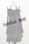 Ozz oneste / Rosy clownカットワンピース  紫 H-25-05-04-1057-OO-OP-KB-ZH