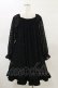 画像2: Emily Temple cute / 水玉フロッキーベビードール  黒 H-25-05-04-1059-ET-OP-KB-ZH (2)