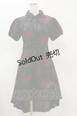 画像1: KILL STAR / Pandoras Revenge Dress XS ブラック H-25-05-04-1071-SL-OP-KB-ZH
