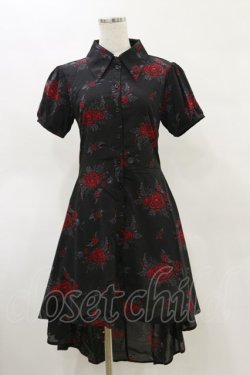 画像1: KILL STAR / Pandoras Revenge Dress XS ブラック H-25-05-04-1072-SL-OP-KB-ZH