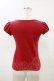 画像2: MILK / SWEET パフ Tee  赤 H-25-05-04-1021-ML-TO-KB-ZH (2)