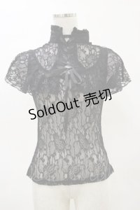 KILL STAR / Sylvia Lace Top XS ブラック H-25-05-04-1025-SL-TO-KB-ZH