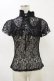 画像1: KILL STAR / Sylvia Lace Top XS ブラック H-25-05-04-1025-SL-TO-KB-ZH (1)