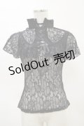 KILL STAR / Sylvia Lace Top XS ブラック H-25-05-04-1026-SL-TO-KB-ZH