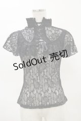 KILL STAR / Sylvia Lace Top XS ブラック H-25-05-04-1026-SL-TO-KB-ZH