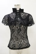 KILL STAR / Sylvia Lace Top XS ブラック H-25-05-04-1027-SL-TO-KB-ZH