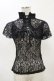 画像1: KILL STAR / Sylvia Lace Top XS ブラック H-25-05-04-1027-SL-TO-KB-ZH (1)