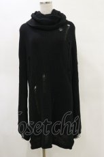 画像1: 【SALE】KILL STAR / Codex High-Neck Sweater M ブラック H-25-05-04-1034-SL-TO-KB-ZT383 (1)