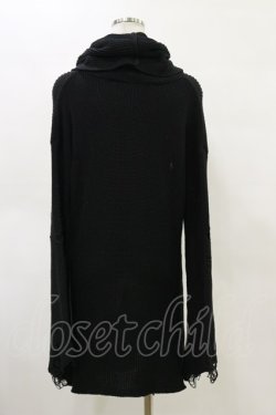 画像2: KILL STAR / Codex High-Neck Sweater M ブラック H-25-05-04-1034-SL-TO-KB-ZH
