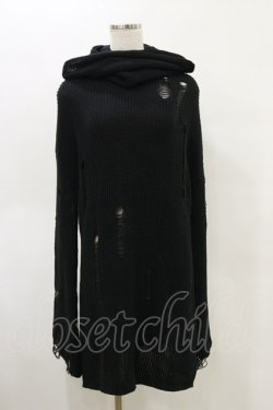 画像1: KILL STAR / Codex High-Neck Sweater M ブラック H-25-05-04-1035-SL-TO-KB-ZH