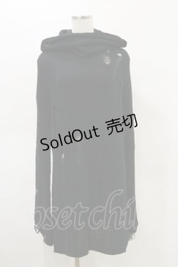 画像1: KILL STAR / Codex High-Neck Sweater M ブラック H-25-05-04-1035-SL-TO-KB-ZT383