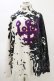 画像1: KILL STAR / Slime Time Knit Sweater L 白×黒 H-25-05-04-1039-SL-TO-KB-ZH (1)
