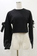 KILL STAR / Ray Crop Sweater XS ブラック H-25-05-04-1047-SL-TO-KB-ZH