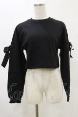 KILL STAR / Ray Crop Sweater XS ブラック H-25-05-04-1047-SL-TO-KB-ZH