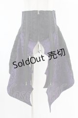 Qutie Frash / 蝙蝠ラップコルセット  パープル H-25-05-04-010-QU-TO-KB-ZH