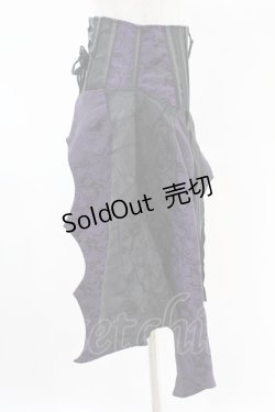 画像3: Qutie Frash / 蝙蝠ラップコルセット  パープル H-25-05-04-010-QU-TO-KB-ZH