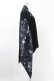 画像3: Qutie Frash / バックメッシュ着物カーディガン  黒×紺 H-25-05-04-014-QU-TO-KB-ZH
