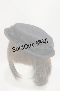 Leon Cecilia / ドットチュールミニハット  ブラック H-25-05-05-006-LO-AC-NS-ZH