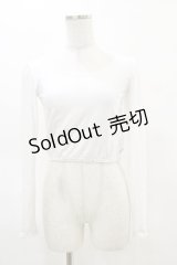 Melt the lady / クロップドトップス Free オフ H-25-05-05-046-PU-TO-NS-ZH