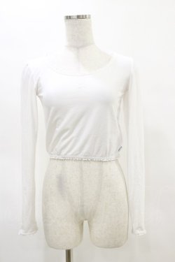 画像1: Melt the lady / クロップドトップス Free オフ H-25-05-05-046-PU-TO-NS-ZH