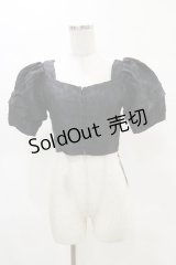 Melt the lady / クロップドトップス Free ブラック H-25-05-05-050-PU-TO-NS-ZH