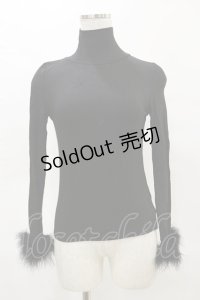 Melt the lady / ハイネックトップス Free ブラック H-25-05-05-055-PU-TO-NS-ZH