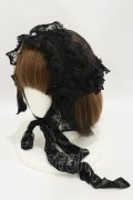 metamorphose / レースバブーシュカ  ブラック H-25-05-05-008-ME-AC-NS-ZH
