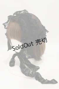 metamorphose / レースバブーシュカ  ブラック H-25-05-05-008-ME-AC-NS-ZH