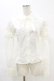 画像1: Angelic Pretty / リボン付きブラウス Free オフ H-25-05-05-063-AP-BL-NS-ZH (1)