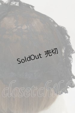 画像3: metamorphose / レースバブーシュカ  ブラック H-25-05-05-008-ME-AC-NS-ZH