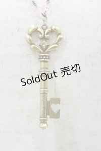 Angelic Pretty / Heart Keyネックレス  ゴールド H-25-05-05-009-AP-AC-NS-ZH