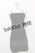 Melt the lady / コルセット刺繍ミニワンピース Free ブラック H-25-05-05-076-PU-OP-NS-ZH