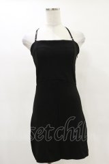 Melt the lady / コルセット刺繍ミニワンピース Free ブラック H-25-05-05-076-PU-OP-NS-ZH