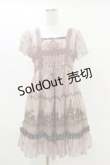 axes femme / メルヘンプリントワンピース M ピンク H-25-05-05-079-AX-OP-NS-ZH