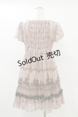 画像2: axes femme / メルヘンプリントワンピース M ピンク H-25-05-05-079-AX-OP-NS-ZH