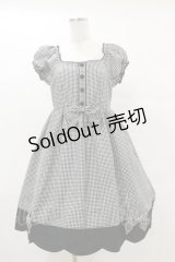 metamorphose / スカラップ切替ワンピース Free ブラック H-25-05-05-081-ME-OP-NS-ZH