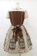 画像2: Angelic Pretty / Lucienne Dreamワンピース Free ブラウン H-25-05-05-084-AP-OP-NS-ZH (2)