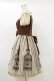 画像3: Angelic Pretty / Lucienne Dreamワンピース Free ブラウン H-25-05-05-084-AP-OP-NS-ZH (3)