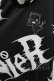画像3: NieR Clothing / 総柄ZIPパーカー  黒 H-25-05-05-1039-PU-TO-KB-ZH (3)