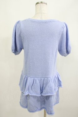 画像2: Candy Stripper / KITTEN KNIT ONE-PIECE  ブルー H-25-05-05-1006-PU-OP-KB-ZH